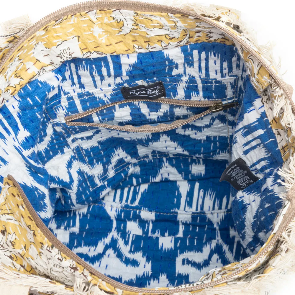 Golden Prairie Leaf Tote Bag sold by Myra Bag product image thumbnail 4