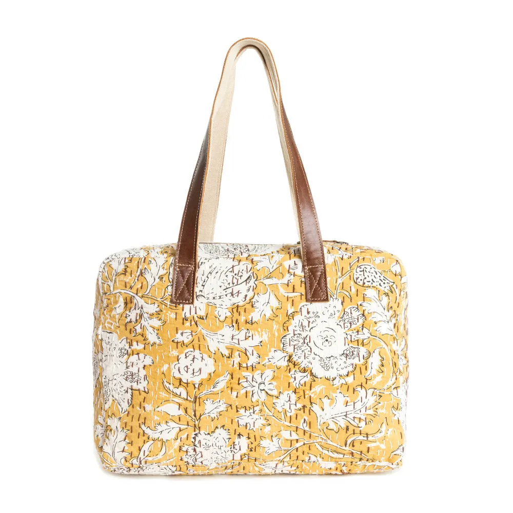 Golden Prairie Leaf Traveller Bag sold by Myra Bag product image thumbnail 3