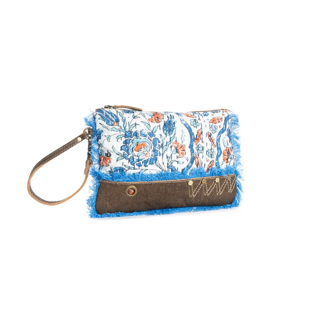 Whispers of the Wildflowers Clutch Pouch sold by Myra Bag product image thumbnail 2