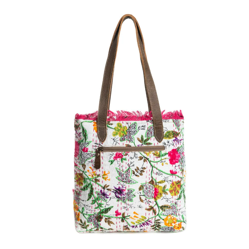 Prairie Garden Tote Bag sold by Myra Bag product image thumbnail 3