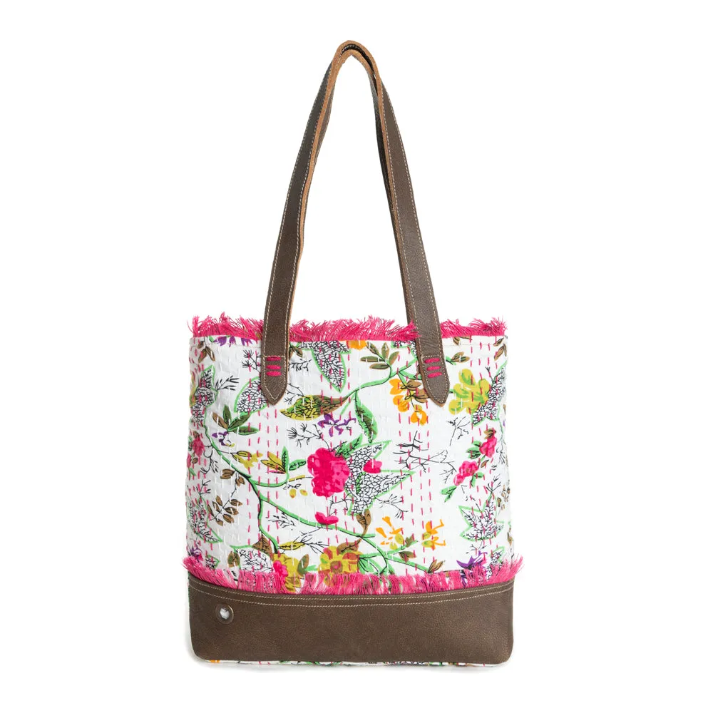 Prairie Garden Tote Bag sold by Myra Bag