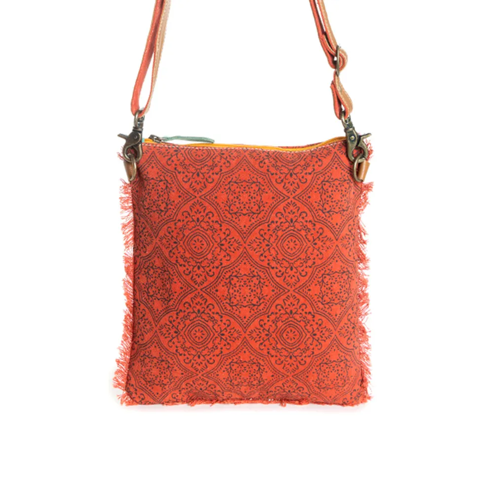Triple Fork Ranch Crosbbody Bag in Scarlet sold by Myra Bag