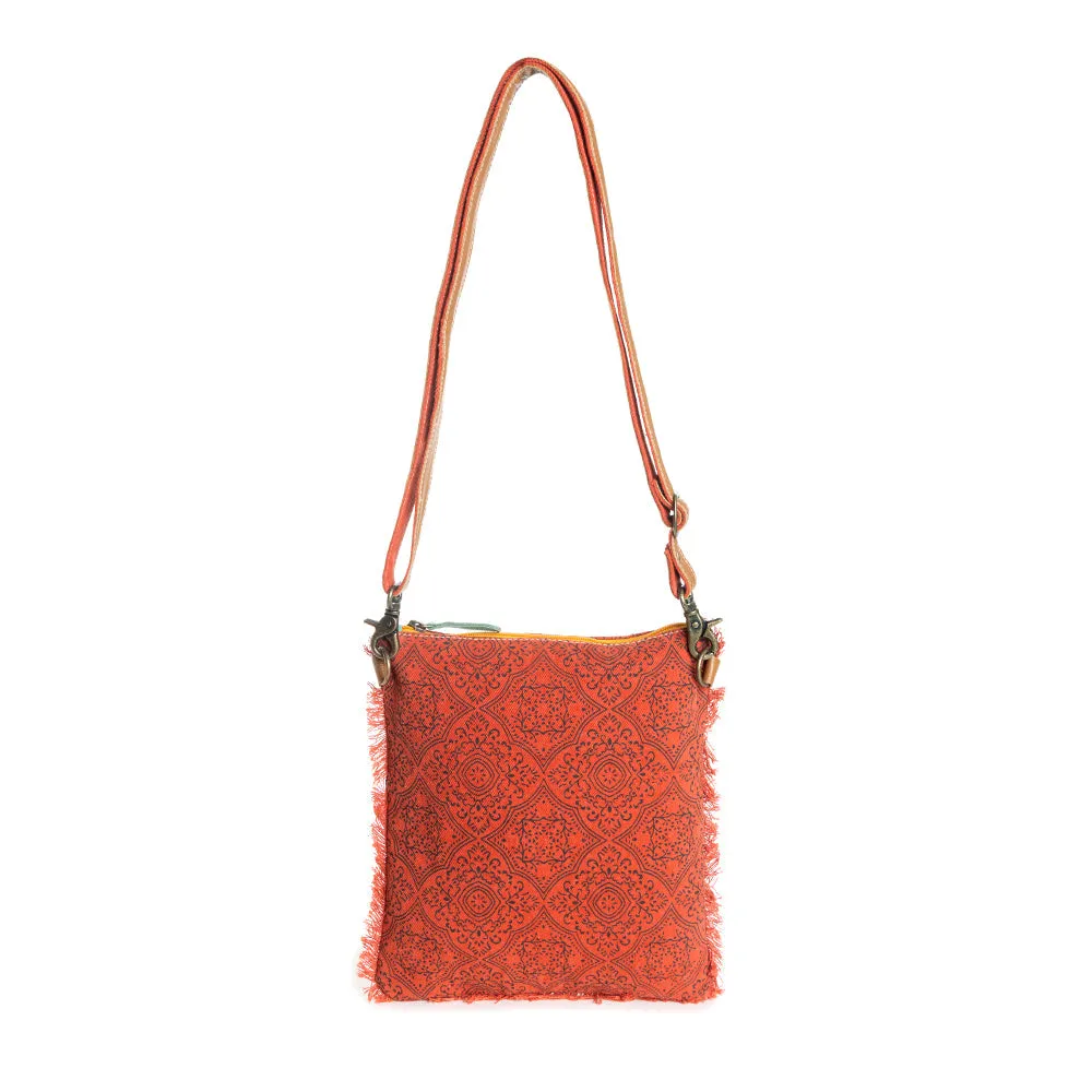 Triple Fork Ranch Crosbbody Bag in Scarlet sold by Myra Bag product image thumbnail 2
