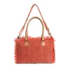 Triple Fork Ranch Tote Bag in Scarlet sold by Myra Bag