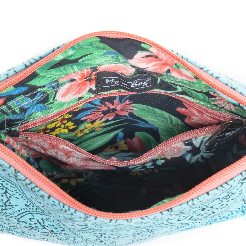 Triple Fork Ranch Crosbbody Bag in Turquoise sold by Myra Bag product image thumbnail 5