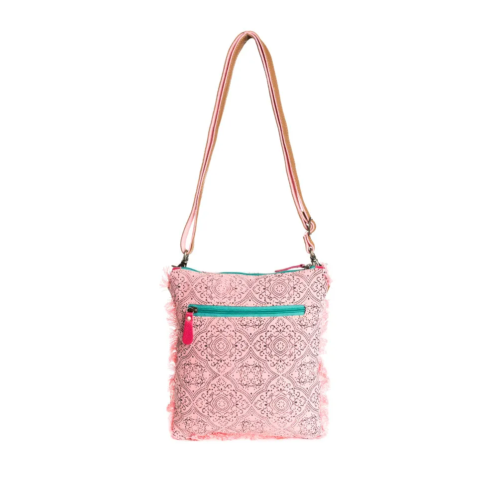 Triple Fork Ranch Crosbbody Bag in Rose sold by Myra Bag product image thumbnail 4
