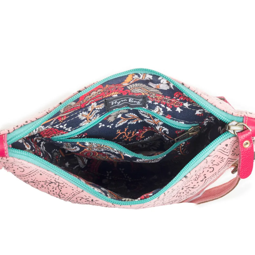 Triple Fork Ranch Crosbbody Bag in Rose sold by Myra Bag product image thumbnail 5