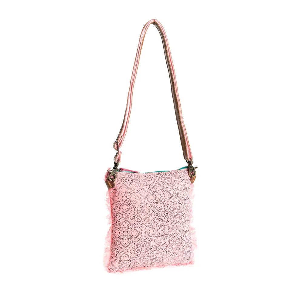 Triple Fork Ranch Crosbbody Bag in Rose sold by Myra Bag product image thumbnail 3