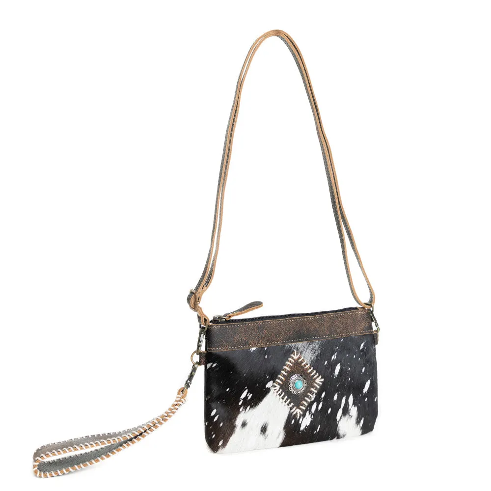 Eye of the Goddess Crossbody Bag in Black sold by Myra Bag product image thumbnail 3