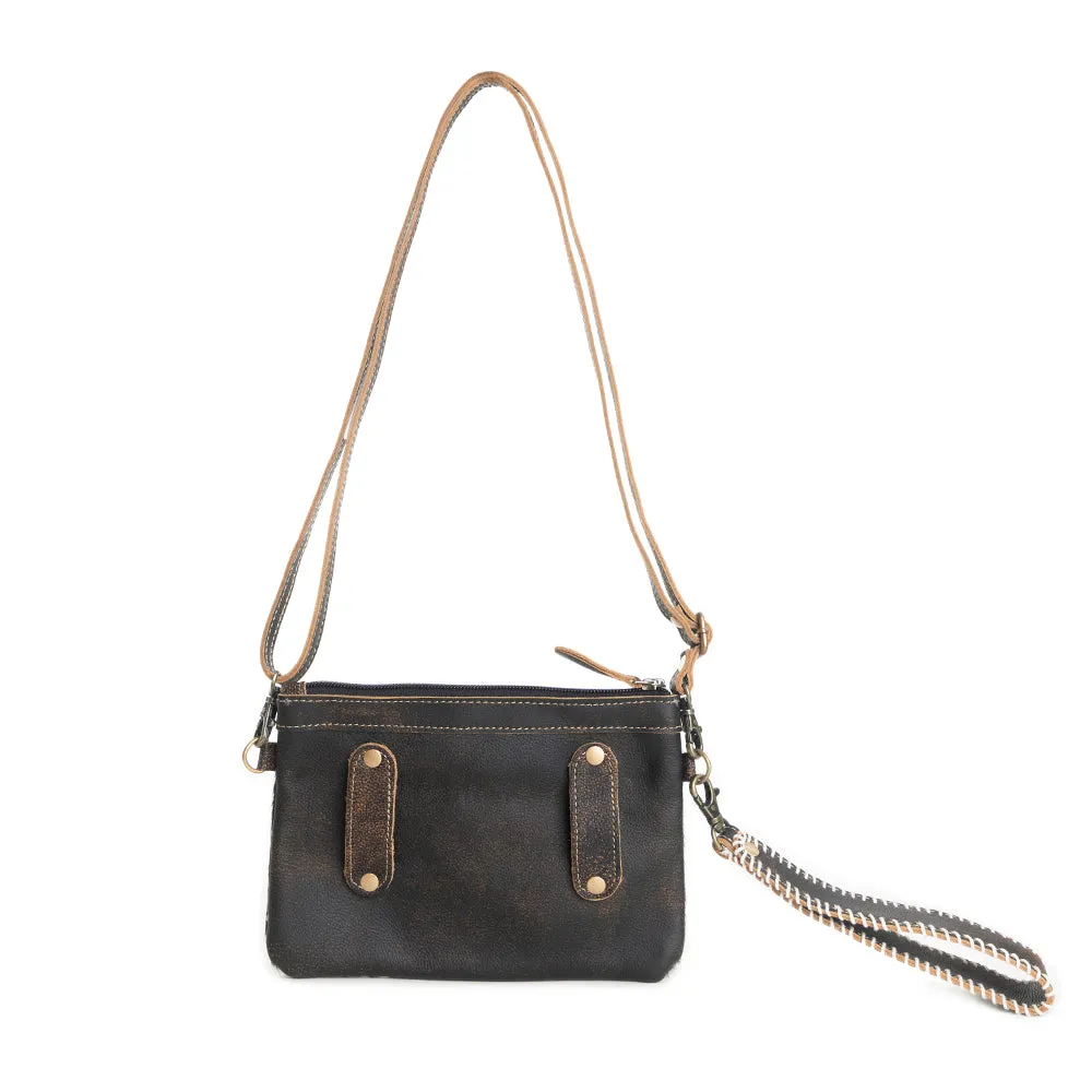 Eye of the Goddess Crossbody Bag in Black sold by Myra Bag product image thumbnail 4
