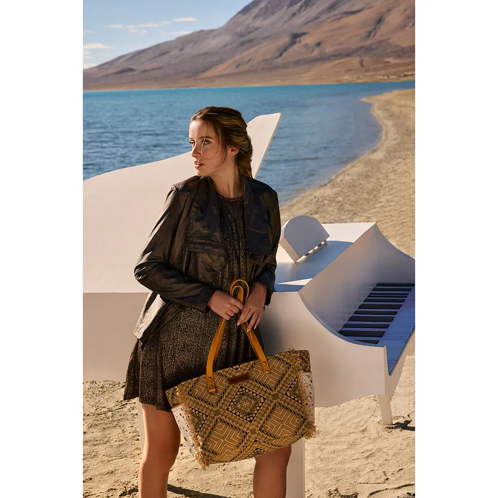 Bohemian Breeze Small Bag in Sand sold by Myra Bag product image thumbnail 5