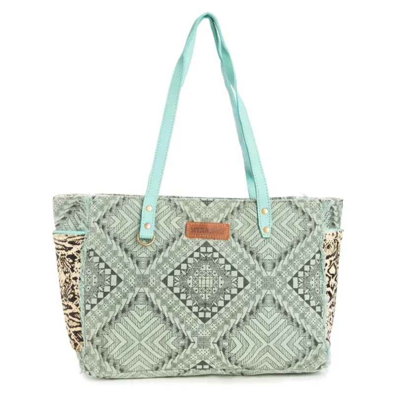 Bohemian Breeze Small Bag in Sage sold by Myra Bag
