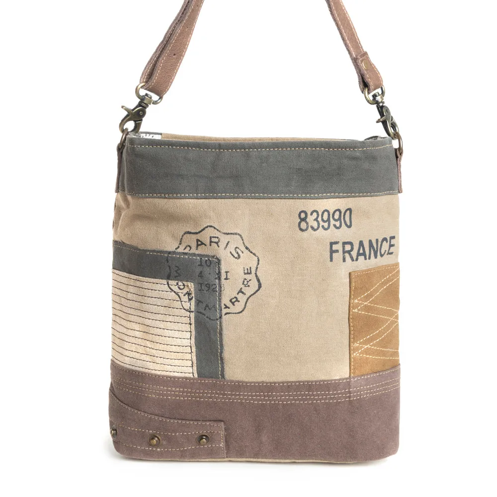 French Postmark Shoulder Bag sold by Myra Bag product image thumbnail 4