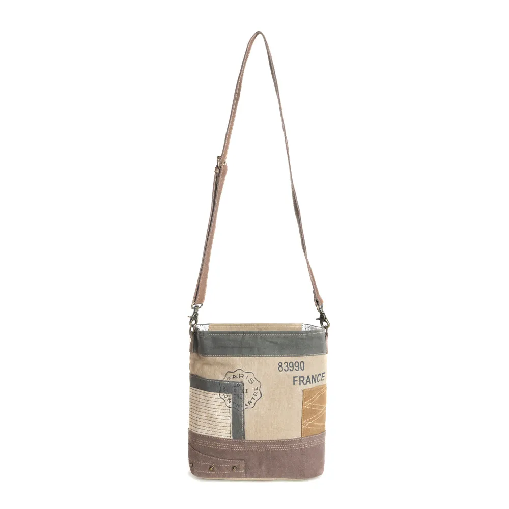 French Postmark Shoulder Bag sold by Myra Bag