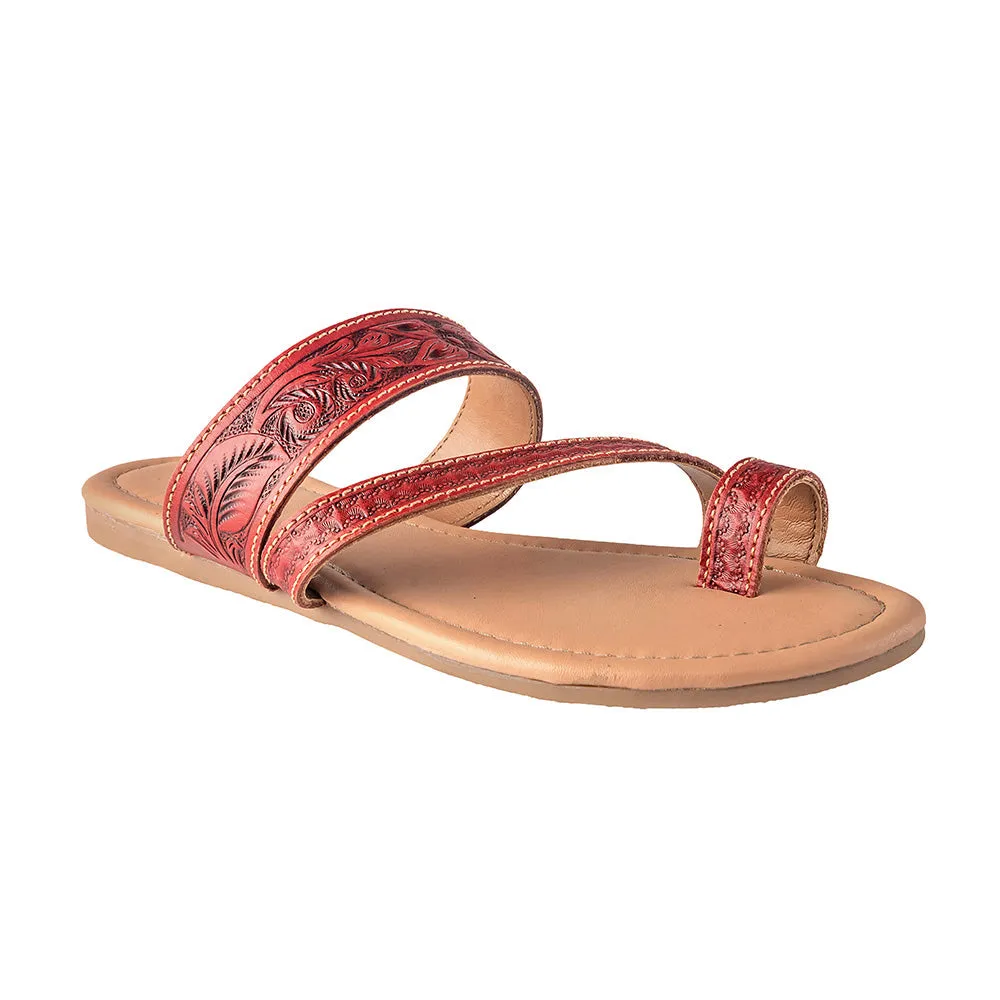 Lannie Mae Sandals in Scarlet sold by Myra Bag product image thumbnail 3