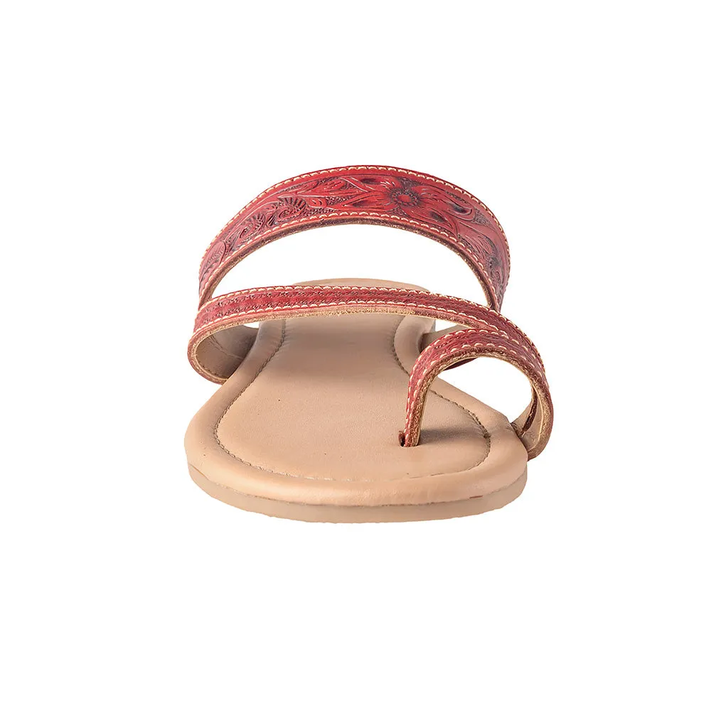 Lannie Mae Sandals in Scarlet sold by Myra Bag product image thumbnail 4