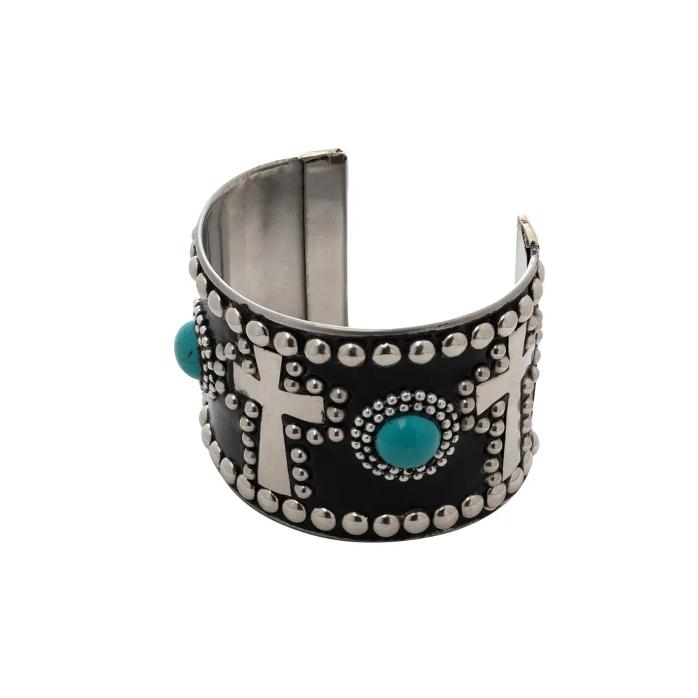 La Fe de Vida Cuff Bracelet sold by Myra Bag product image thumbnail 4