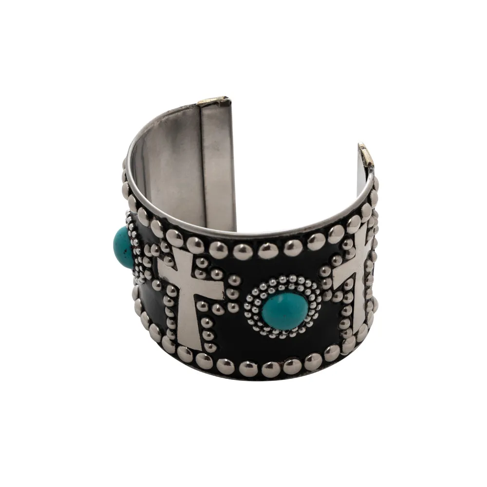 La Fe de Vida Cuff Bracelet sold by Myra Bag product image thumbnail 3