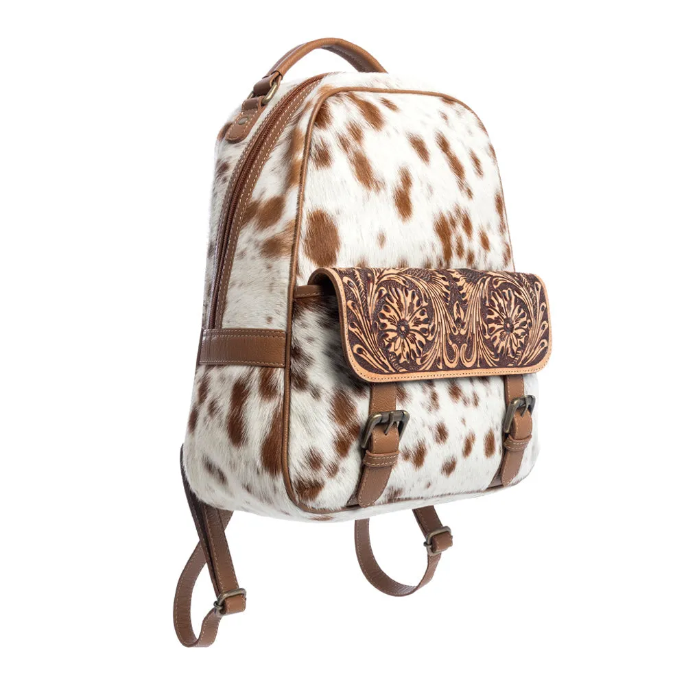 La Jara Hand-Tooled Bag sold by Myra Bag product image thumbnail 2