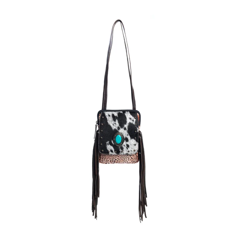 Zephyr Canyon Leather & Hairon Bag sold by Myra Bag product image thumbnail 2