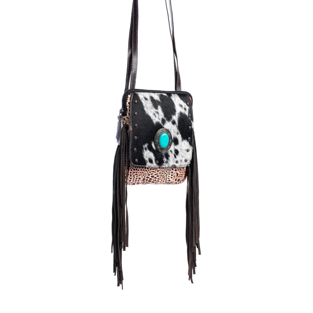 Zephyr Canyon Leather & Hairon Bag sold by Myra Bag product image thumbnail 4