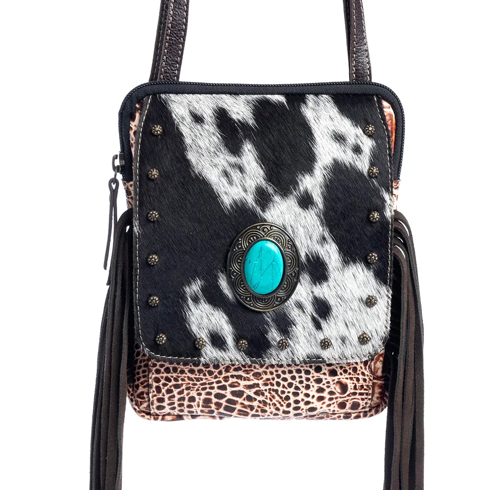 Zephyr Canyon Leather & Hairon Bag sold by Myra Bag