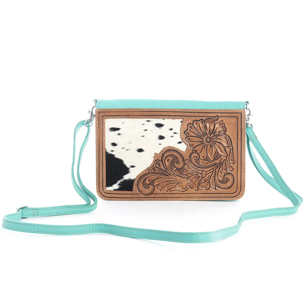 Jolandra Peak Hand-Tooled Bag sold by Myra Bag