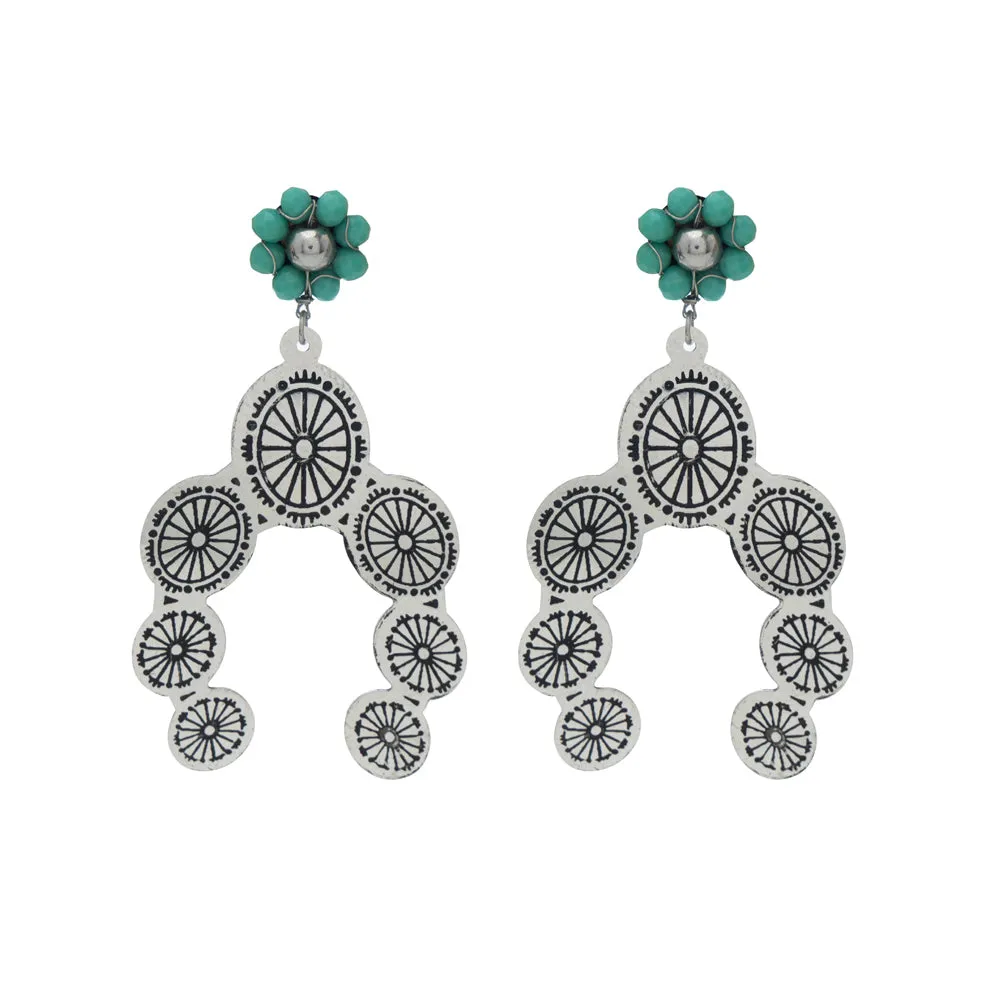 Arch of Charms Earrings sold by Myra Bag