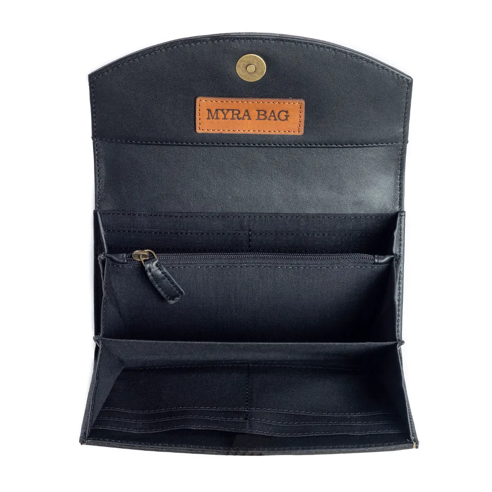 Prairie Oasis Deluxe Wallet sold by Myra Bag product image thumbnail 4