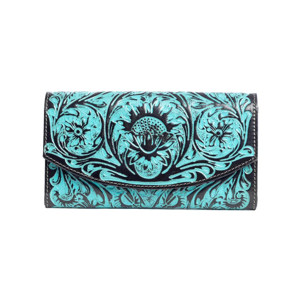 Prairie Oasis Deluxe Wallet sold by Myra Bag