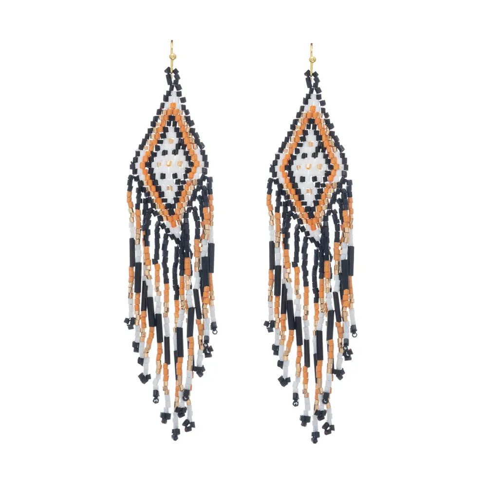 Elena Beaded Earrings sold by Myra Bag