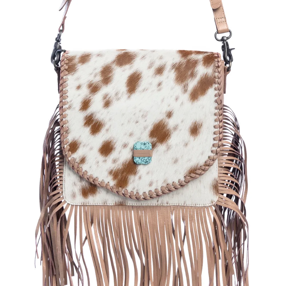 Corona Mia Leather & Hairon Bag sold by Myra Bag