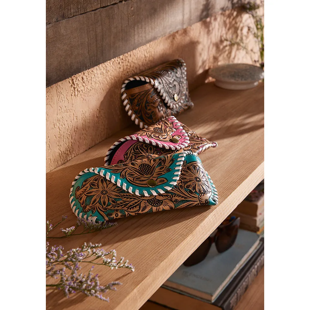 Chimayo Glasses Sun Case In Pink sold by Myra Bag product image thumbnail 5