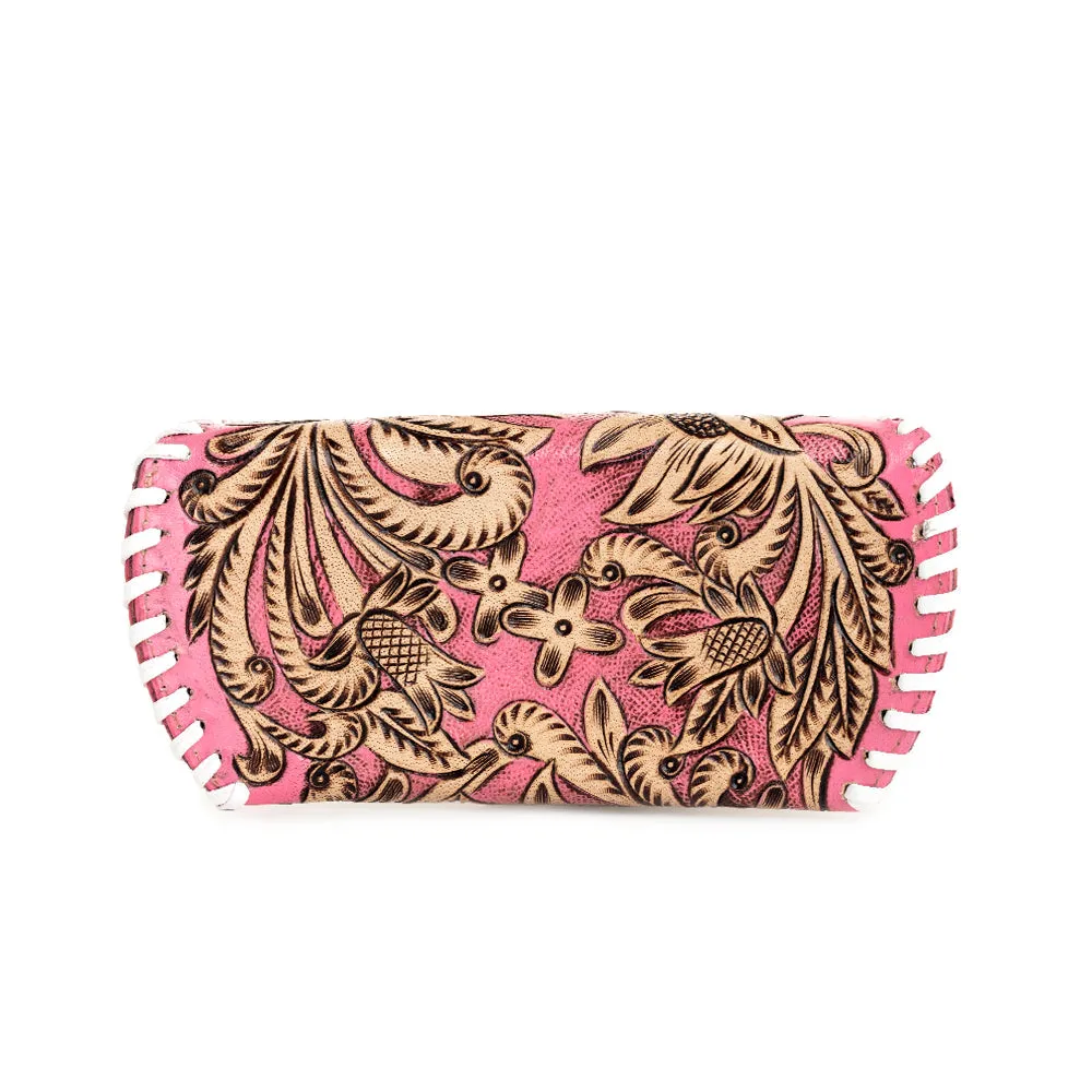 Chimayo Glasses Sun Case In Pink sold by Myra Bag product image thumbnail 3