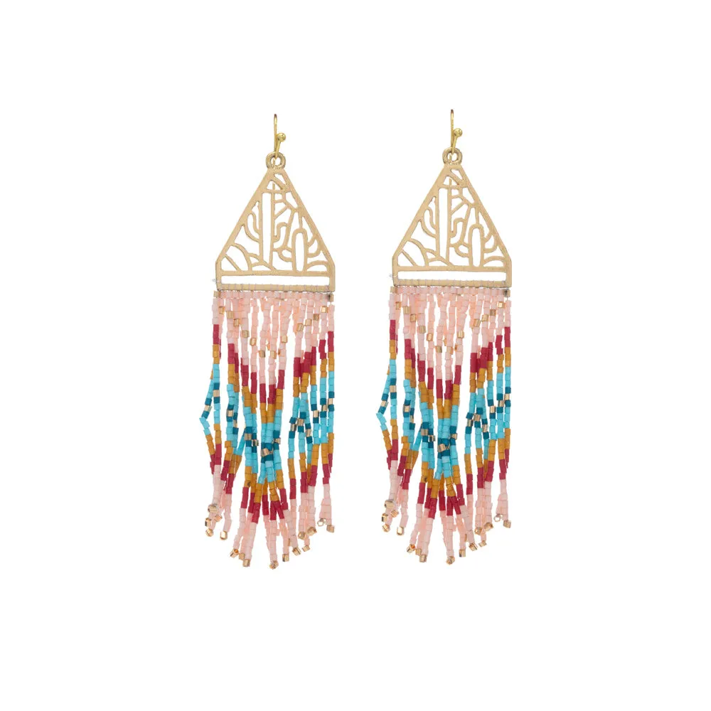 Open Vistas Earrings in Primrose sold by Myra Bag