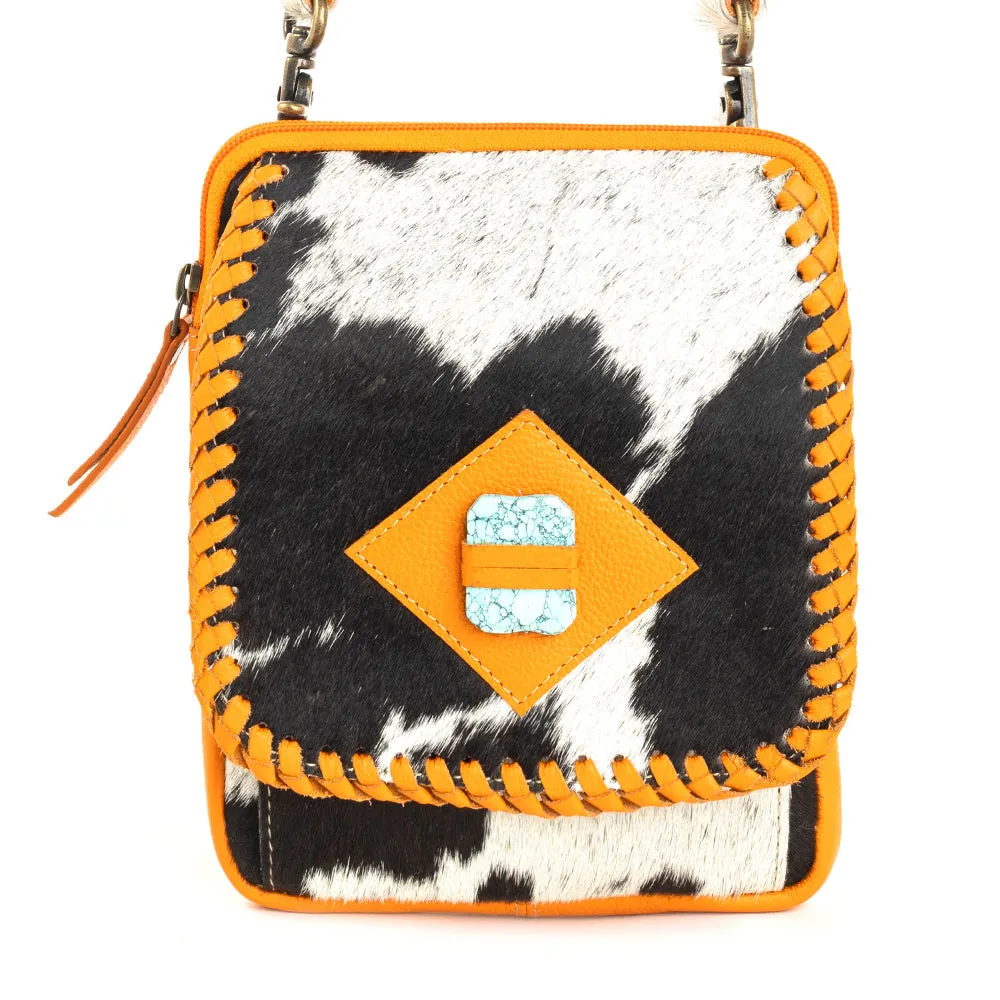 Yosidry Peak Leather & Hairon Bag sold by Myra Bag