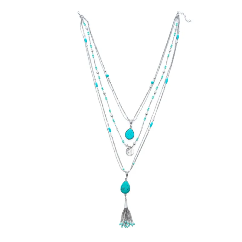 Yara Layered Necklace sold by Myra Bag