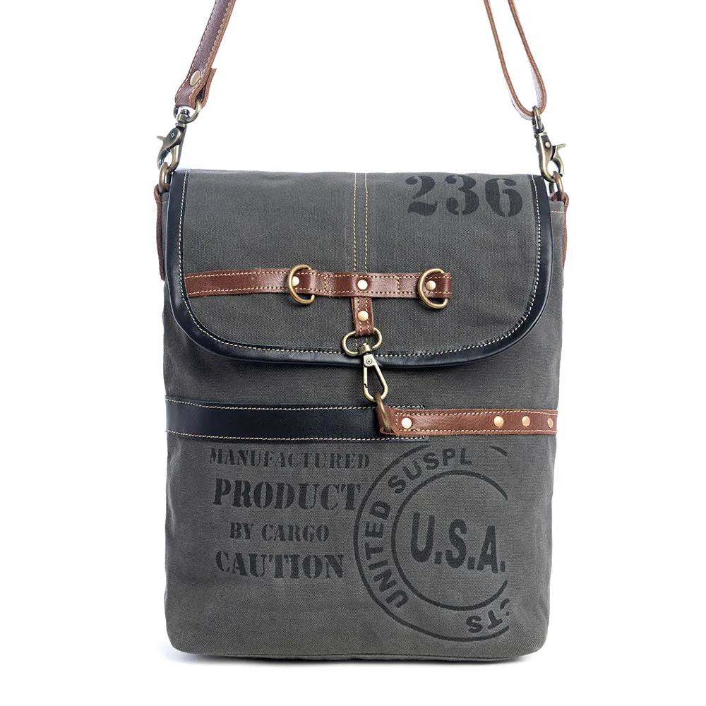 Vintage Postage Crossbody Bag sold by Myra Bag