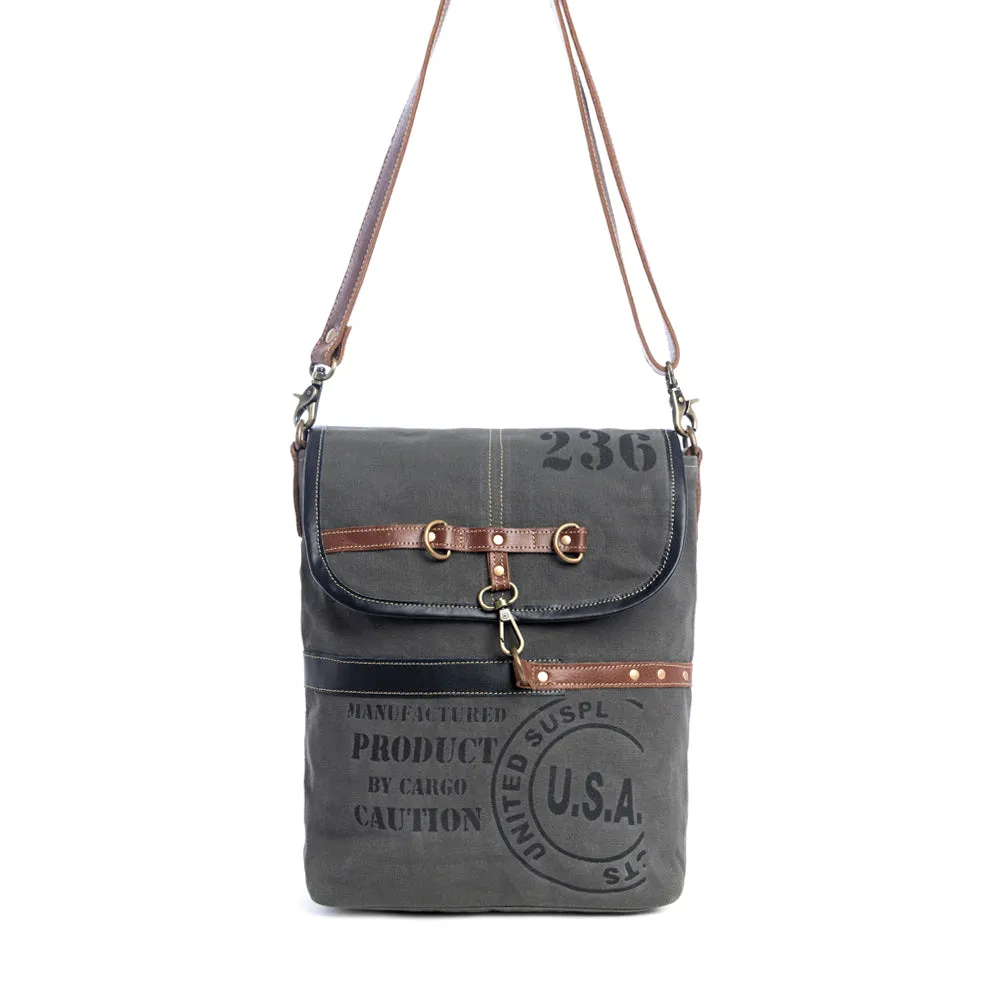 Vintage Postage Crossbody Bag sold by Myra Bag product image thumbnail 3