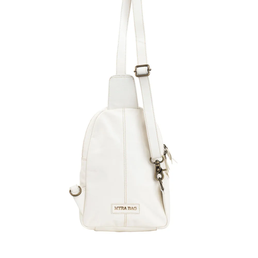 Harmony Ridge Sling Bag In Turquoise sold by Myra Bag product image thumbnail 5