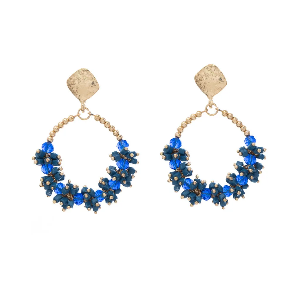 Blue Kallithea Earrings sold by Myra Bag