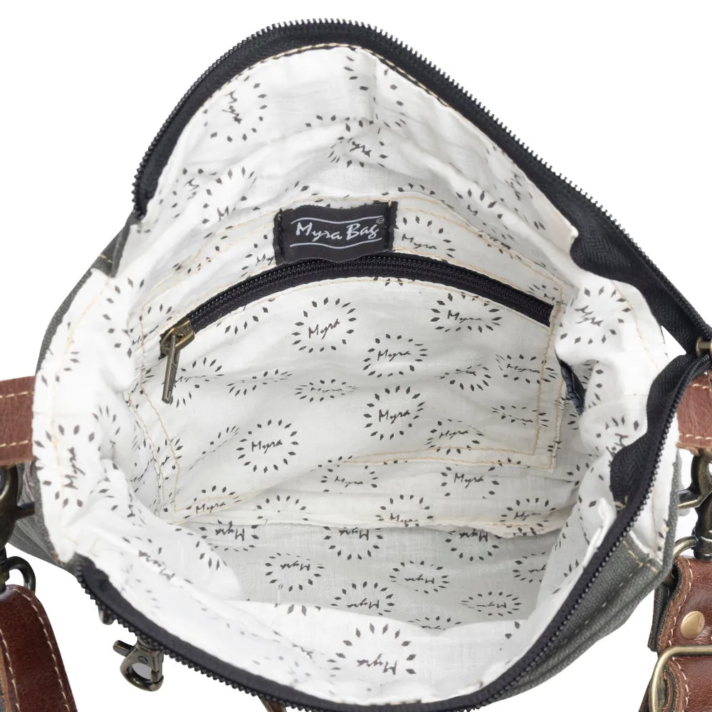 Quill Pen in Hand Small Crossbody Bag sold by Myra Bag product image thumbnail 5