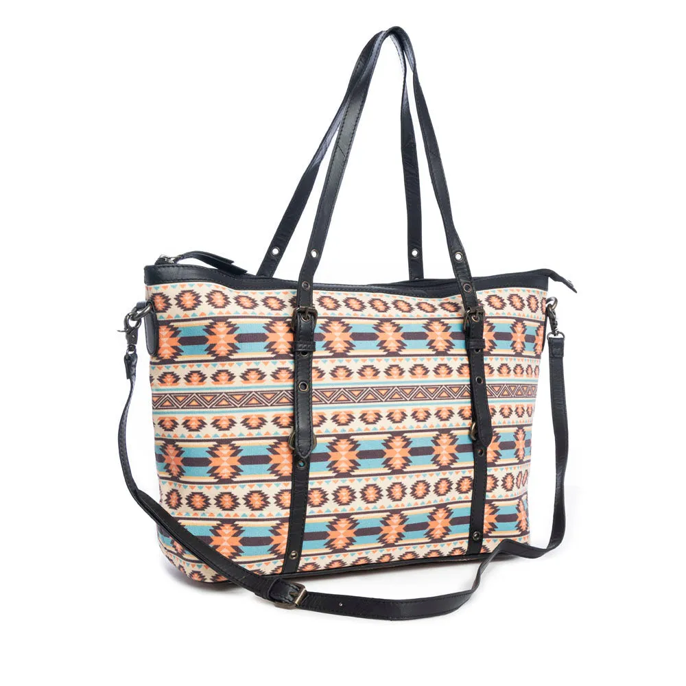 Fountain Trail Tote Bag sold by Myra Bag product image thumbnail 2