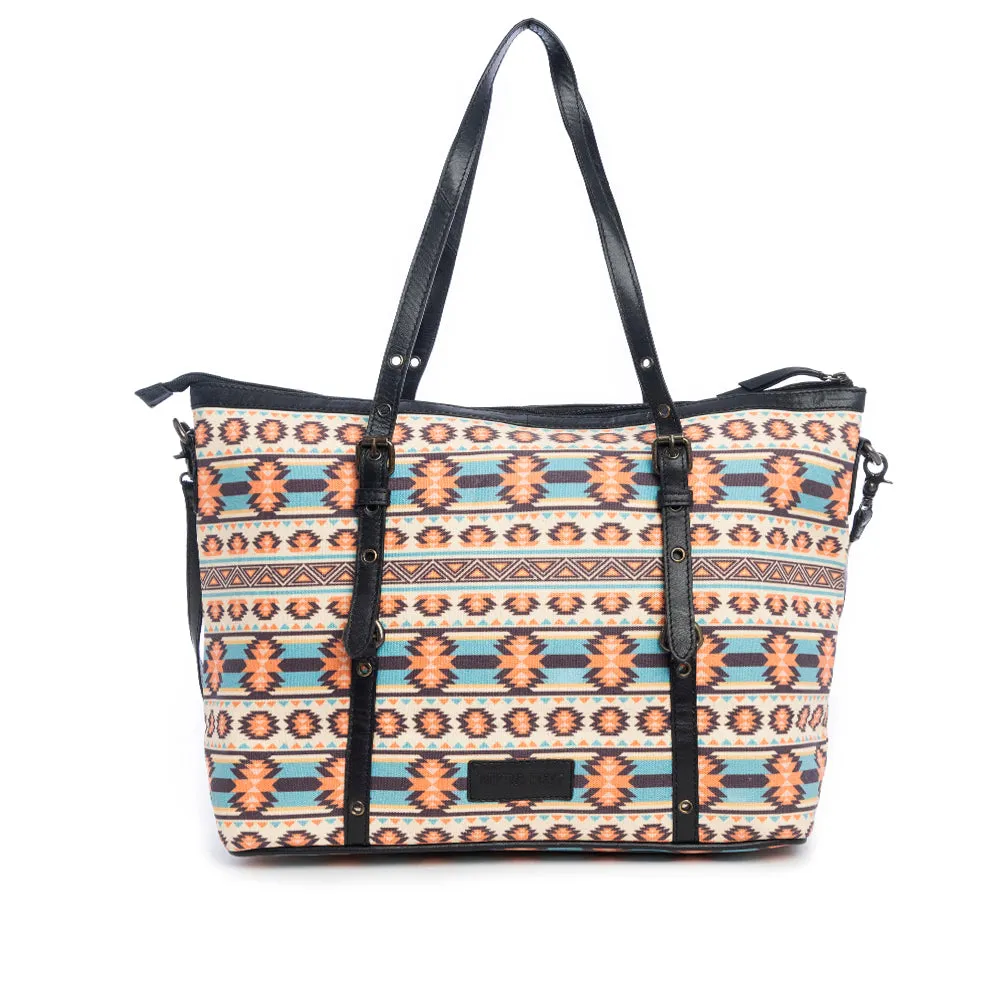 Fountain Trail Tote Bag sold by Myra Bag product image thumbnail 3