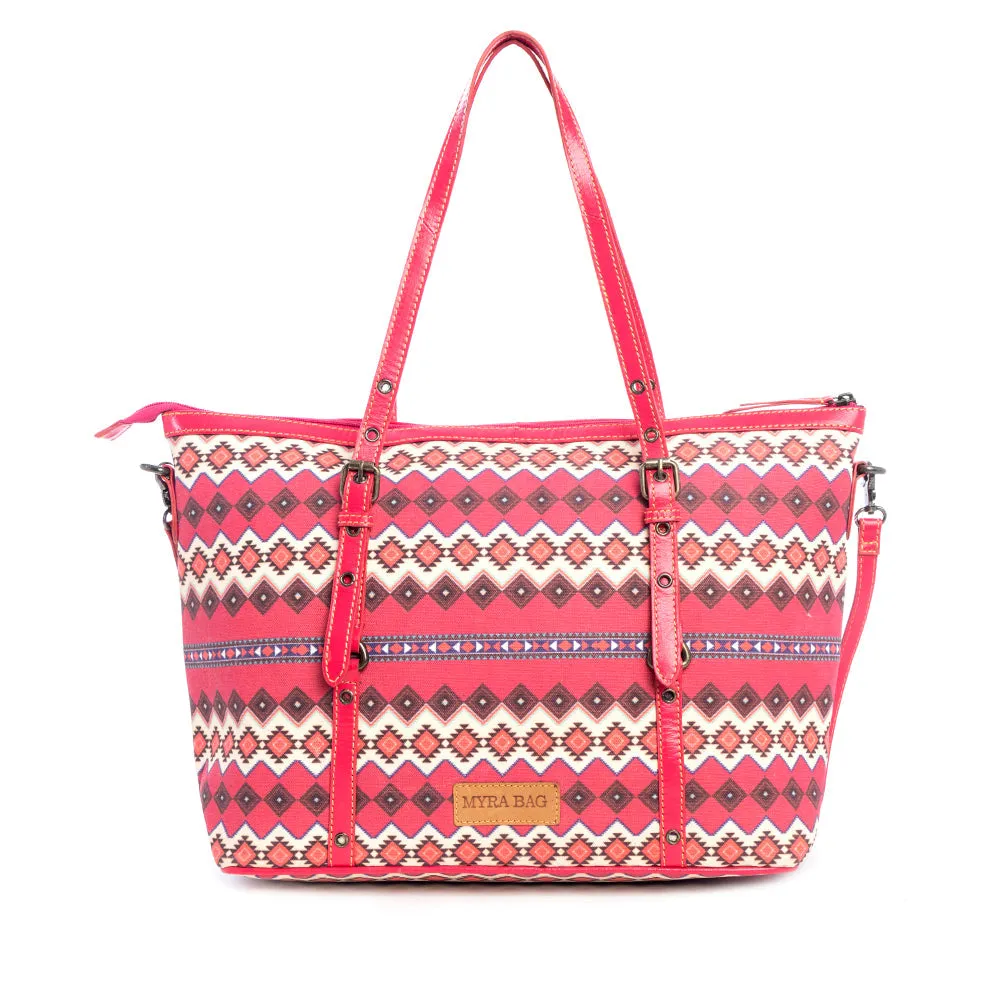 Empress Pointe Tote Bag sold by Myra Bag product image thumbnail 3