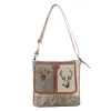 White Hart Deer Shoulder Bag sold by Myra Bag