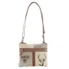 White Hart Deer Small Crossbody Bag sold by Myra Bag