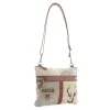 White Hart Deer Small Crossbody Bag sold by Myra Bag
