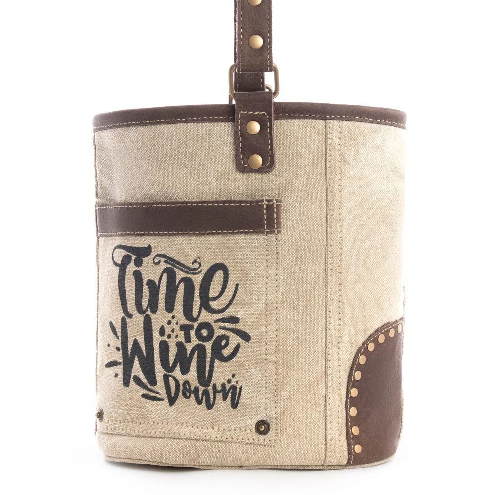 Thee & Thine Double Wine Bag sold by Myra Bag product image thumbnail 2