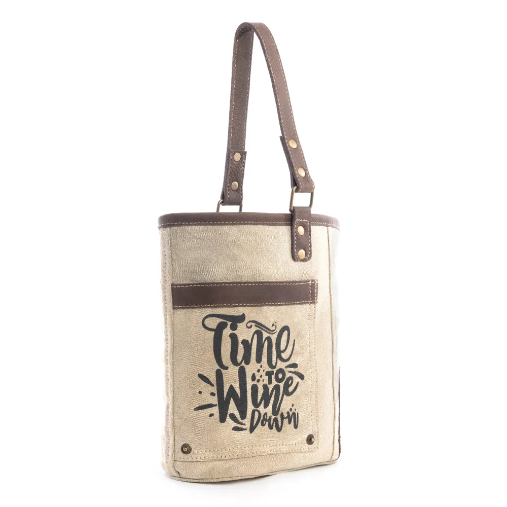 Thee & Thine Double Wine Bag sold by Myra Bag product image thumbnail 3